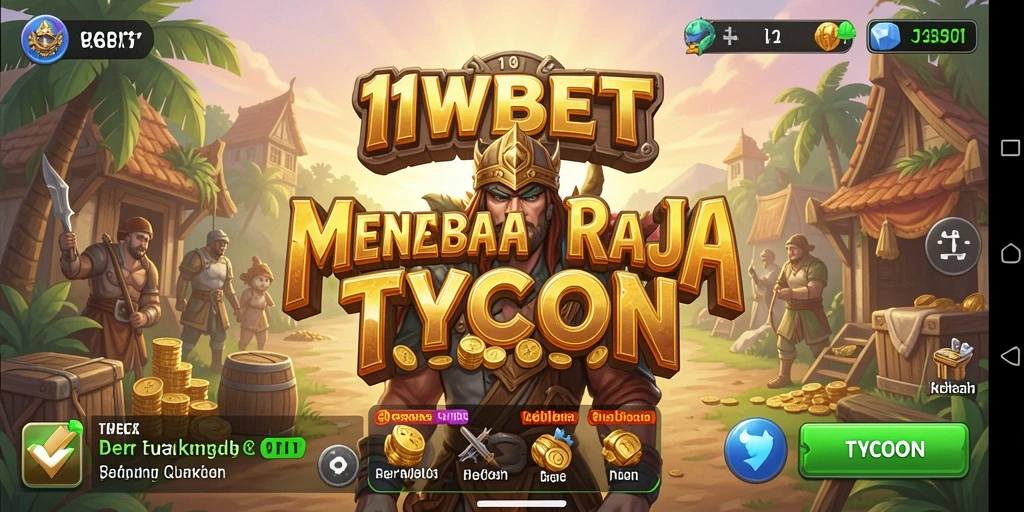 Screenshot gameplay Tycoon di 11WBET yang mengasyikkan.