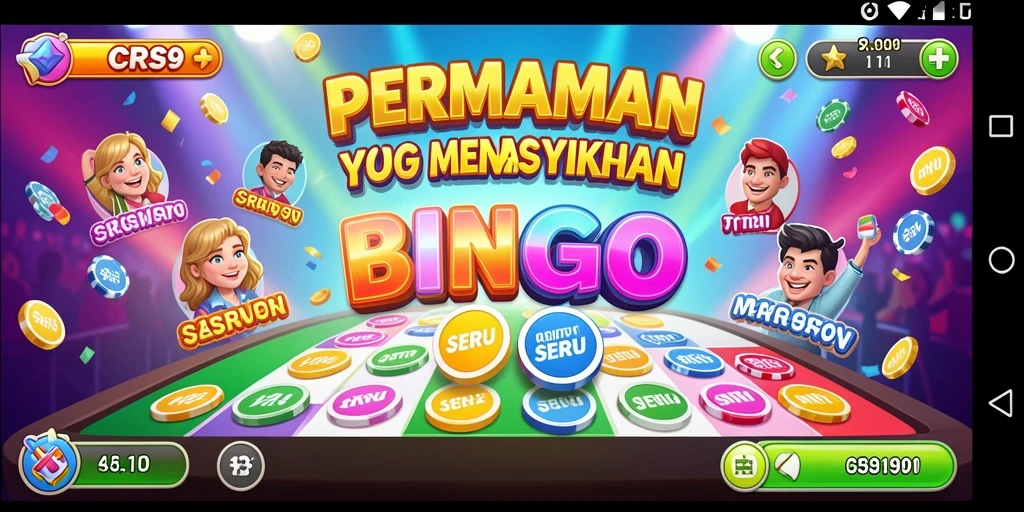 Tampilan gameplay seru saat bermain Bingo di CRS99.