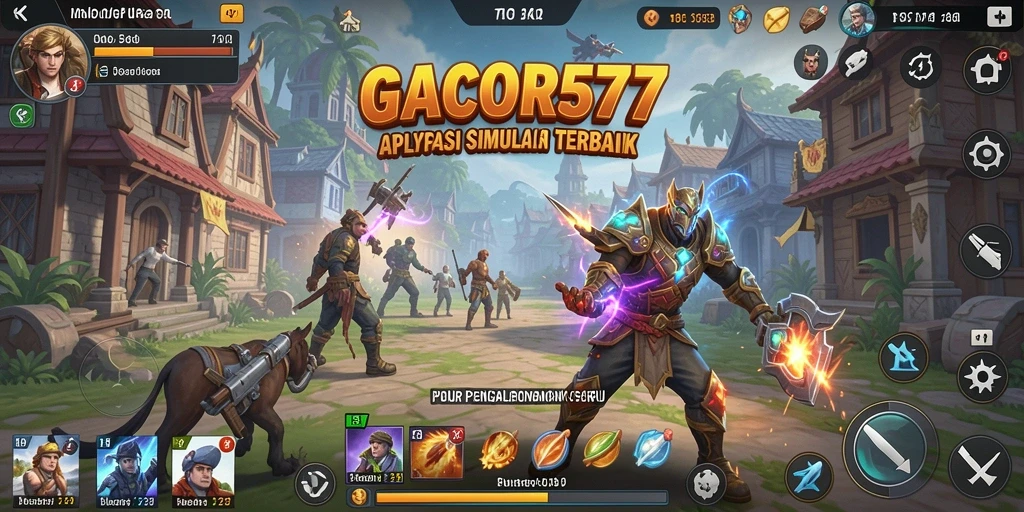 Tampilan yang menarik dari GACOR577 saat pemain menjalani misi simulasi.