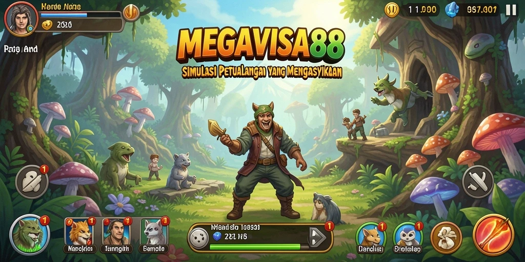 Tampilan gameplay MEGAVISA88 yang mendebarkan dan interaktif.