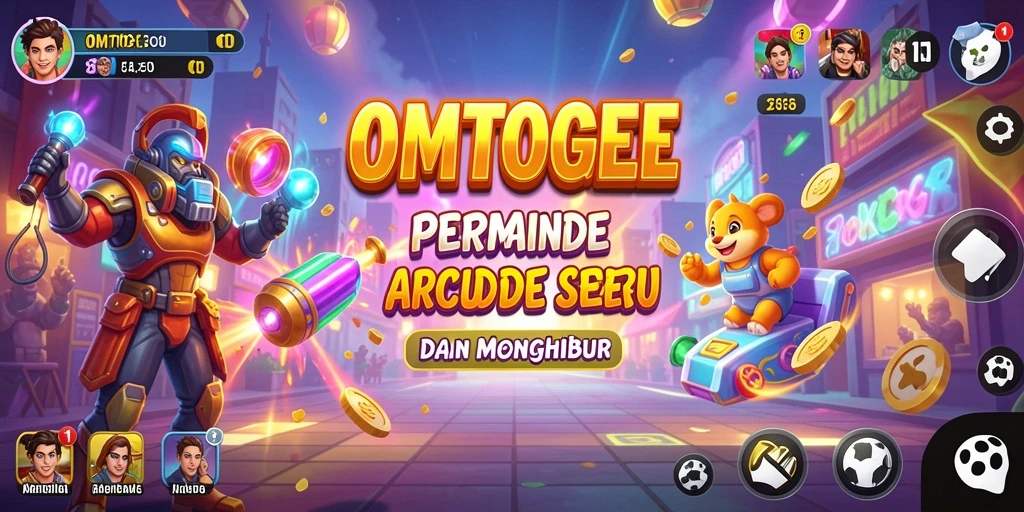 Tampilan gameplay seru dan penuh tantangan di OMTOGEL.