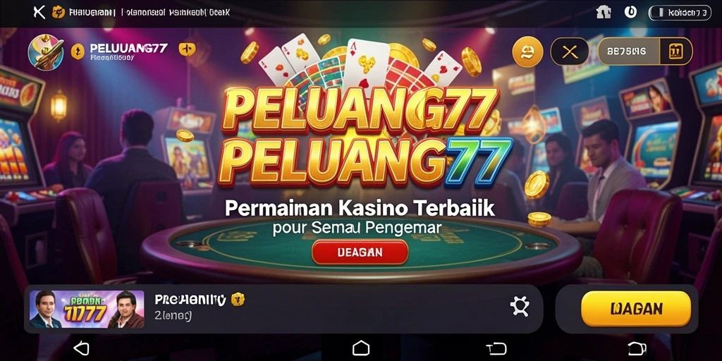 Tampilan gameplay PELUANG77 yang seru dan mendebarkan.