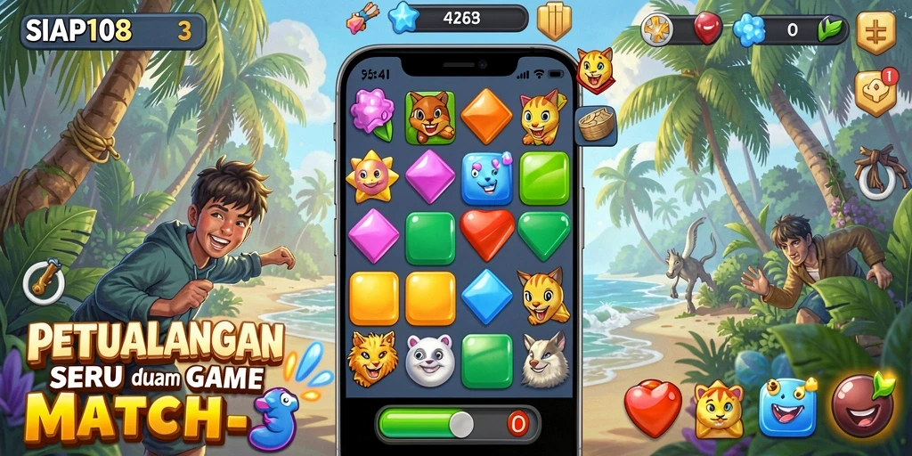 Tampilan gameplay <strong>SIAP108</strong> yang penuh warna dan menarik.
